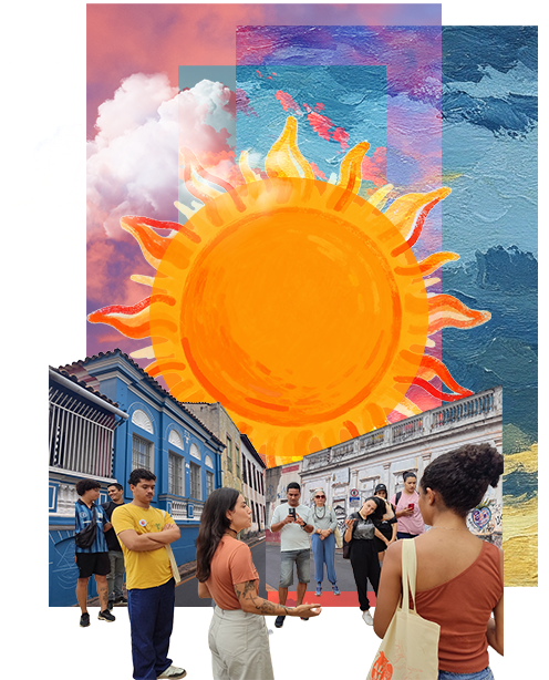 Imagem de cuiabá, sol e pessoas